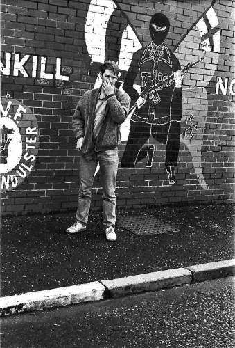 © Copyright Paul Crispin - photograph of British soldiers in Belfast during 1986
