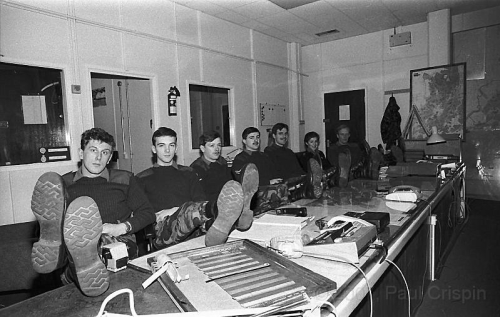 © Copyright Paul Crispin - photograph of British soldiers in Belfast during 1986