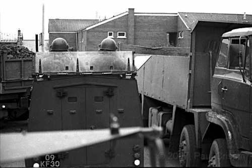 © Copyright Paul Crispin - photograph of British soldiers in Belfast during 1986