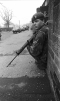 © Copyright Paul Crispin - photograph of British soldiers in Belfast during 1986