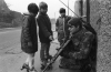 © Copyright Paul Crispin - photograph of British soldiers in Belfast during 1986