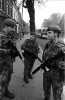 © Copyright Paul Crispin - photograph of British soldiers in Belfast during 1986