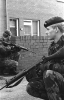 © Copyright Paul Crispin - photograph of British soldiers in Belfast during 1986