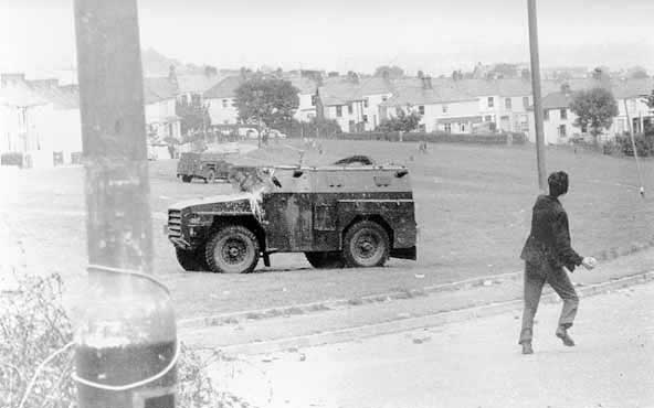 Eastway in Creggan, September 1970.