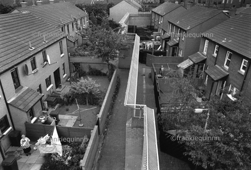 Photograph of peace line