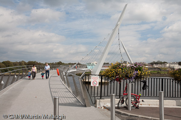 Peace Bridge, River Foyle, Derry - Photo  22  of 22