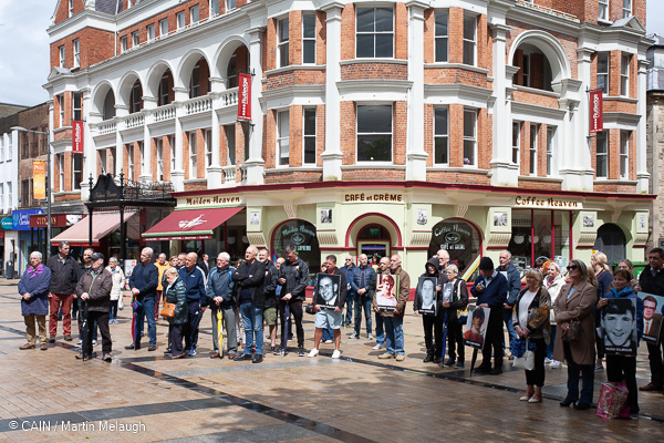 Protest at Troubles Legacy Bill, 28 June 2022