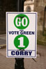 photograph of election poster