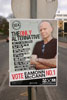 photograph of election poster