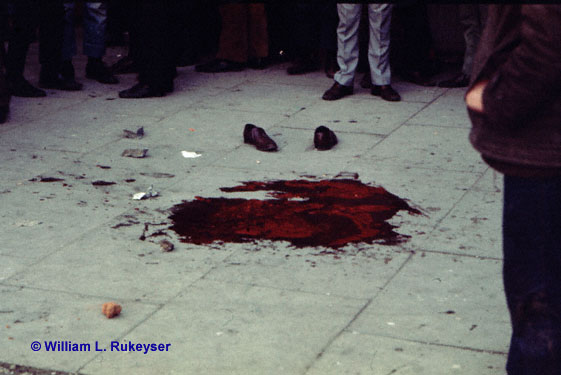 photograph copyright of William L. Rukeyser - photograph is one of a series taken on Bloody Sunday in Derry 30 January 1972