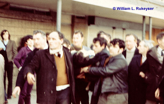 photograph copyright of William L. Rukeyser - photograph is one of a series taken on Bloody Sunday in Derry 30 January 1972