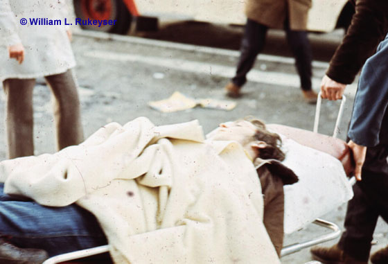 photograph copyright of William L. Rukeyser - photograph is one of a series taken on Bloody Sunday in Derry 30 January 1972