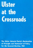Unionist Party Stormont Manifesto 1969