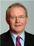 photograph 
of Martin McGuinness