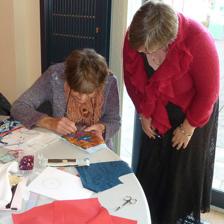 Workshop - 'Hearts and Flowers', 10 Nov 2010, Irene MacWilliam