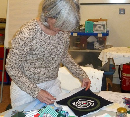 Workshop - 'Hearts and Flowers', 10 Nov 2010, Irene MacWilliam