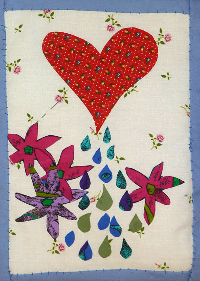 Workshop - 'Hearts and Flowers', 10 Nov 2010, Irene MacWilliam