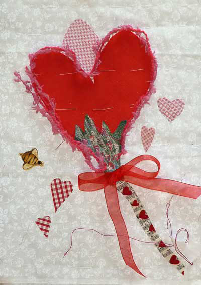 Workshop - 'Hearts and Flowers', 10 Nov 2010, Irene MacWilliam