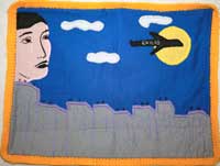 photograph of chilean arpillera
