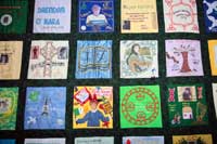 photograph of irish quilt