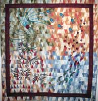 photograph of irish quilt