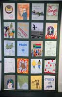photograph of irish quilt