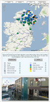 screen grap of google map
